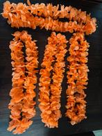 Oranje Hawaii slingers, 4 stuks, Ophalen of Verzenden, Zo goed als nieuw, Versiering, Oranje of Koningsdag