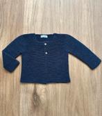 Mac Ilusion - blauw gebreid vestje | maat 62, Kinderen en Baby's, Truitje of Vestje, Ophalen of Verzenden, Zo goed als nieuw, Jongetje