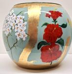 vaas handmade kunst bolvaas  uniek vazen, Huis en Inrichting, Woonaccessoires | Vazen, Overige kleuren, Ophalen of Verzenden, Minder dan 50 cm