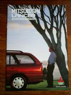 Mitsubishi Lancer Station Wagon febr. 1996 22 pag., Boeken, Auto's | Folders en Tijdschriften, Verzenden, Zo goed als nieuw, Mitsubishi