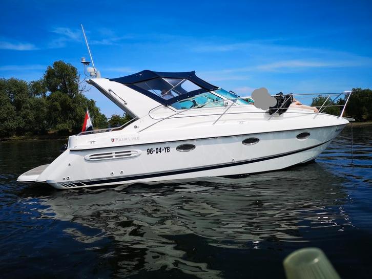 Fairline Targa 29, Watersport en Boten, Motorboten en Motorjachten, Zo goed als nieuw, Polyester, Diesel, 50 pk of meer, Ophalen of Verzenden