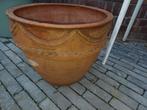 Terracotta bloempot, Tuin en Terras, Bloempotten, Ophalen, Gebruikt, 40 cm of meer, Rond