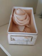 Vintage Corsage Roos - Brocante Stijl, Ophalen of Verzenden