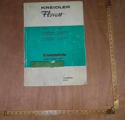 Onderdelen Catalogus Kreidler Florett k54/32, Fietsen en Brommers, Handleidingen en Instructieboekjes, Gebruikt, Ophalen of Verzenden