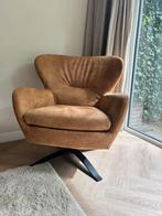 Draaifauteuil merk Dykk - type Tessel ALS NIEUW, Huis en Inrichting, Fauteuils, Ophalen, 75 tot 100 cm, Zo goed als nieuw, Stof