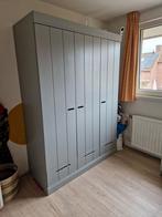 Woood kledingkast grijs, Ophalen, 100 tot 150 cm, Zo goed als nieuw, 150 tot 200 cm