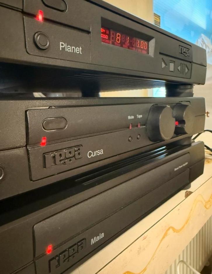 Rega Planet, Cursa en Maia - Hifi Set, Audio, Tv en Foto, Stereo-sets, Gebruikt, Cd-speler, Overige merken, Losse componenten