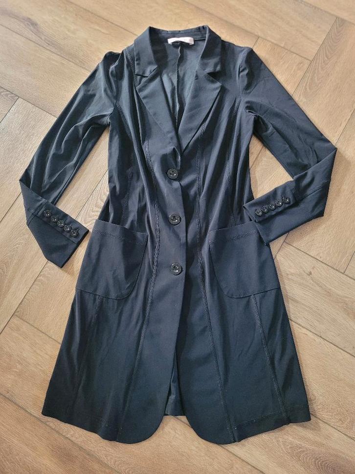 Prachtig lang colbert van Studio Anneloes, maat S, Kleding | Dames, Jasjes, Kostuums en Pakken, Zo goed als nieuw, Jasje, Maat 36 (S)