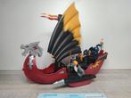 Playmobil Drakenschip 5481 m. Samurai figuren draak kanonnen, Complete set, Ophalen of Verzenden, Zo goed als nieuw