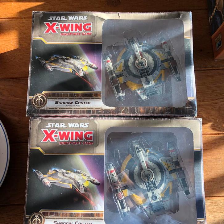 Star Wars X-Wing Shadow Caster Nieuw twee stuks, Hobby en Vrije tijd, Wargaming, Nieuw, Overige soorten, Figuurtje(s), Ophalen of Verzenden