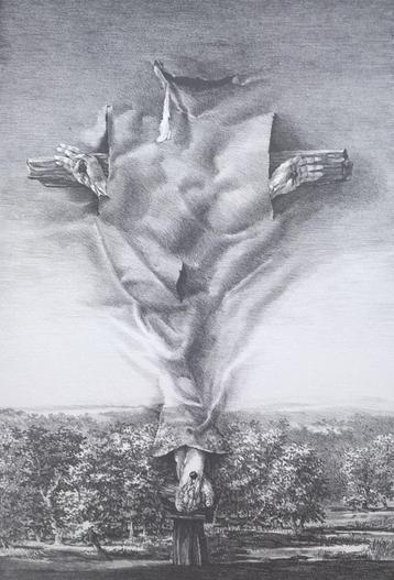 Peter Vos - Inrim -  gesigneerde litho  beschikbaar voor biedingen