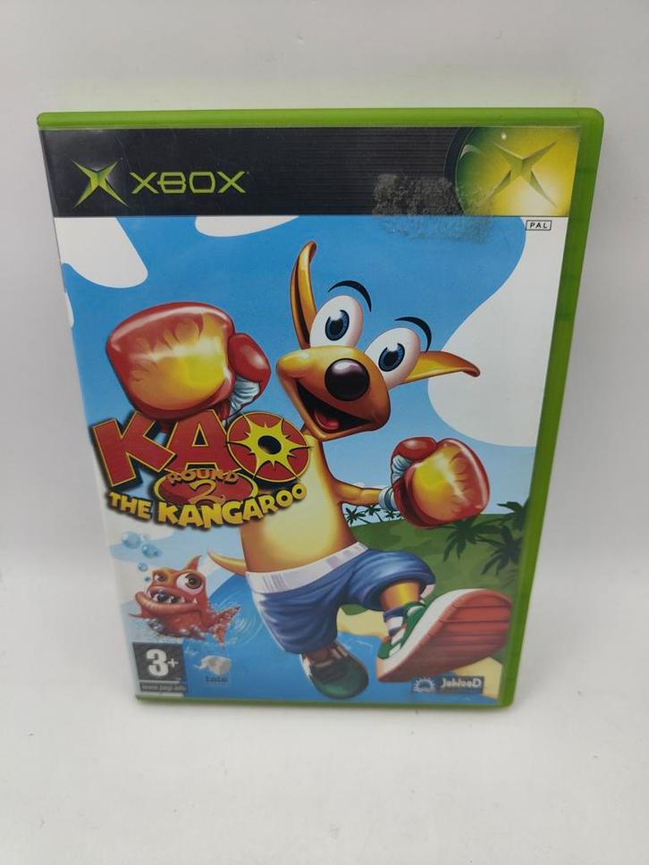 Kao the Kangaroo Round 2 - Xbox Classic, Spelcomputers en Games, Games | Xbox Original, Zo goed als nieuw, Avontuur en Actie, 1 speler