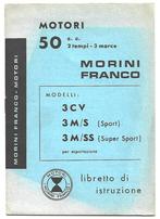Morini Franco motori 50 cc libretto handleiding (MFR), Fietsen en Brommers, Gebruikt, Ophalen of Verzenden