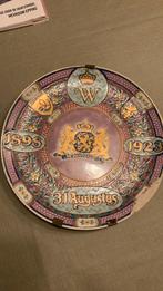 Antiek wandbord “wilhelmina”, Antiek en Kunst, Antiek | Keramiek en Aardewerk, Ophalen of Verzenden