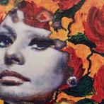 Mini Sophia Loren giclee Peter Donkersloot, Antiek en Kunst, Kunst | Schilderijen | Modern, Ophalen of Verzenden
