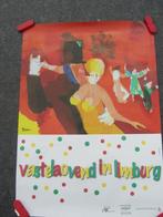 poster    carnaval    TOON HERMANS     2008, Verzamelen, Ophalen of Verzenden, Gebruikt, A1 t/m A3, Overige onderwerpen