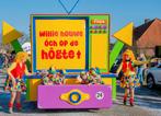 Loopgroep/carnavalswagen, grote TV, Ophalen of Verzenden