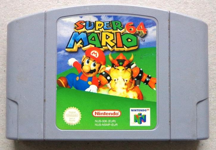 Super Mario 64 voor de Nintendo 64, Spelcomputers en Games, Games | Nintendo 64, Gebruikt, Platform, 1 speler, Vanaf 3 jaar, Ophalen of Verzenden
