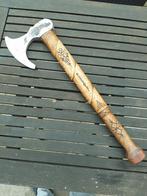 Vikingbijl met gerecycled sloveens eikenhouten steel, Ophalen of Verzenden