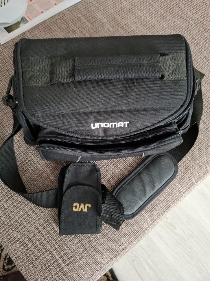 JVC Videocamera met Tas en Adapter, Audio, Tv en Foto, Videocamera's Digitaal, Ophalen of Verzenden
