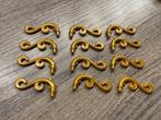 lego blad, stengel goud (12), Ophalen of Verzenden, Nieuw, Losse stenen, Lego