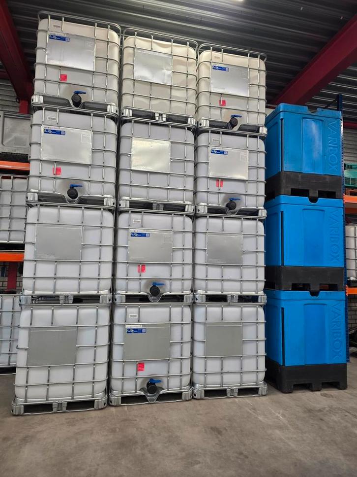 IBC Tank - 1000 Liter Afhalen en er is een heftruck aanwezig, Zakelijke goederen, Machines en Bouw | Overig, Ophalen of Verzenden