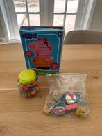 Houten kralen, houten rijgketting en peppa pig 3d puzzel, Ophalen of Verzenden, Zo goed als nieuw, Jongen of Meisje