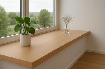 Vensterbanken van massief hout beschikbaar voor biedingen