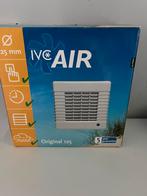 Inbouwventilator ivc air 125 mm, alu/pvc slang en afdekplaat, Doe-het-zelf en Verbouw, Ventilatie en Afzuiging, Ophalen of Verzenden