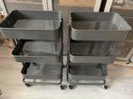 IKEA RÅSKOG Rolwagen - 2 stuks, Ophalen, Gebruikt