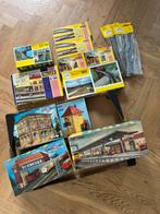 Kibri en faller gebouwen, seinhuizen, school, perrons 1:87, Hobby en Vrije tijd, Overige merken, Gelijkstroom of Wisselstroom