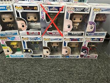 Verschillende losse Funko pops (zie beschrijving) beschikbaar voor biedingen