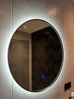 Saniclear ronde spiegel met LED verlichting 70cm verwarming, Ophalen, Zo goed als nieuw, Rond, Minder dan 100 cm
