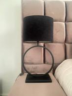 Light and living lamp zwart met lampenkap, Huis en Inrichting, Ophalen, Zo goed als nieuw, 50 tot 75 cm