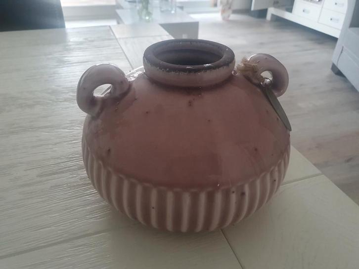 Riverdale kruik / vaas, kleur oud roze, Huis en Inrichting, Woonaccessoires | Vazen, Zo goed als nieuw, Overige kleuren, Minder dan 50 cm
