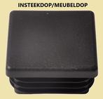 Nieuwe vierkante insteekdoppen tbv koker/poot 40x40mm € 0,95, Ophalen of Verzenden, Nieuw, Overige typen