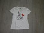 wit damest-shirt van Nikkie, maat 36, Wit, Ophalen of Verzenden, Korte mouw, Maat 36 (S)
