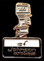 Johnson Outboards pin, Verzamelen, Speldjes, Pins en Buttons, Verzenden, Nieuw, Transport, Speldje of Pin
