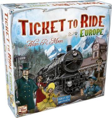 Ticket to Ride Europe - Zo goed als nieuw beschikbaar voor biedingen
