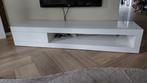 Robuust hoogglans wit tv dressoir 200B x 35H x 50D!, Ophalen, Overige materialen, Gebruikt, 200 cm of meer