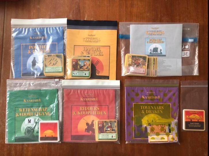 Uitbreidingen kaartspel Kolonisten van Catan, Hobby en Vrije tijd, Gezelschapsspellen | Kaartspellen, Zo goed als nieuw, Ophalen of Verzenden