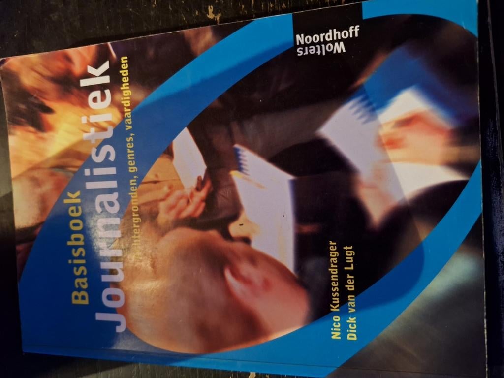 Basisboek Journalistiek, Boeken, Studieboeken en Cursussen, Ophalen of Verzenden, Beta, Zo goed als nieuw, HBO