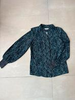 Blouse travelstof Studio Anneloes, Kleding | Dames, Blouses en Tunieken, Studio Anneloes, Blauw, Ophalen of Verzenden, Zo goed als nieuw