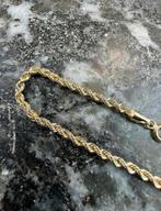14K gouden Rope armband, Ophalen of Verzenden, Zo goed als nieuw, Goud, Goud