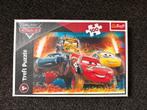 Cars Puzzel - Trefl - 100 stukjes, Kinderen en Baby's, Speelgoed | Kinderpuzzels, Ophalen of Verzenden, Meer dan 50 stukjes, Zo goed als nieuw