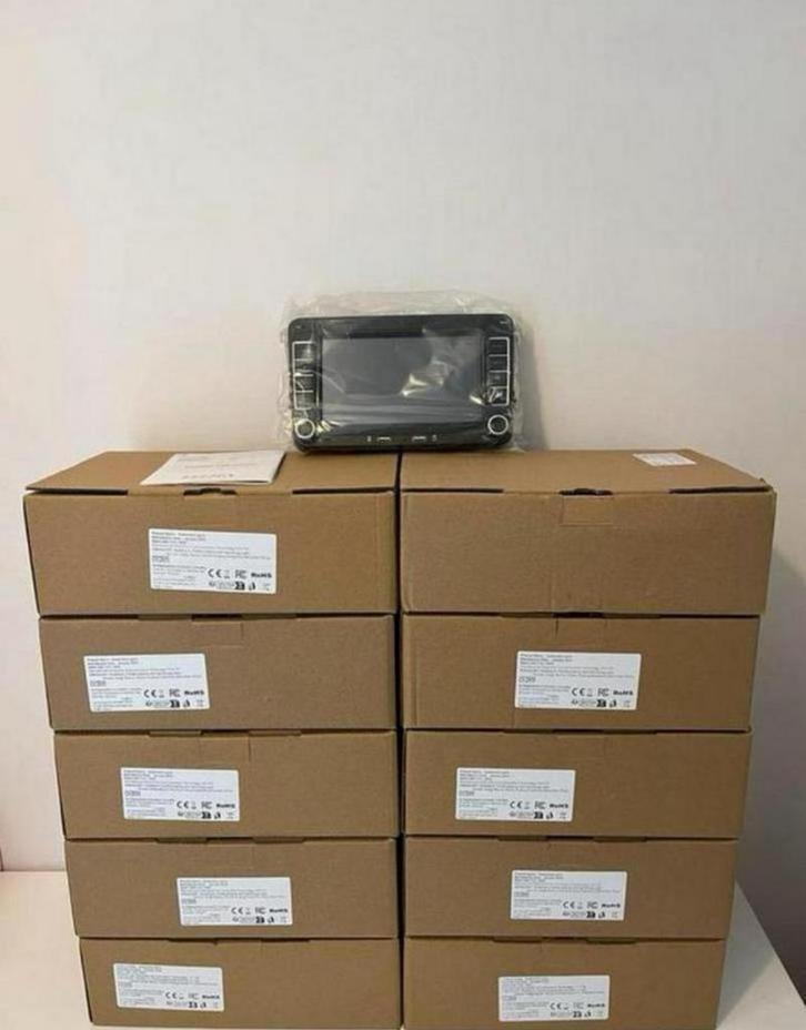 CarPlay Autoradio VW Android 13, Auto diversen, Autoradio's, Nieuw, Ophalen