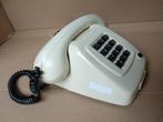 Vintage PTT druktoets telefoon type T65-TDK De luxe Ivoor, Telecommunicatie, Vaste telefoons | Niet Draadloos, Gebruikt, Ophalen of Verzenden
