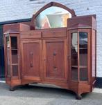 dressoir antiek mahonie art deco 150cm transport is mogelijk, De doofpot, 150 tot 200 cm, Ophalen of Verzenden, 25 tot 50 cm