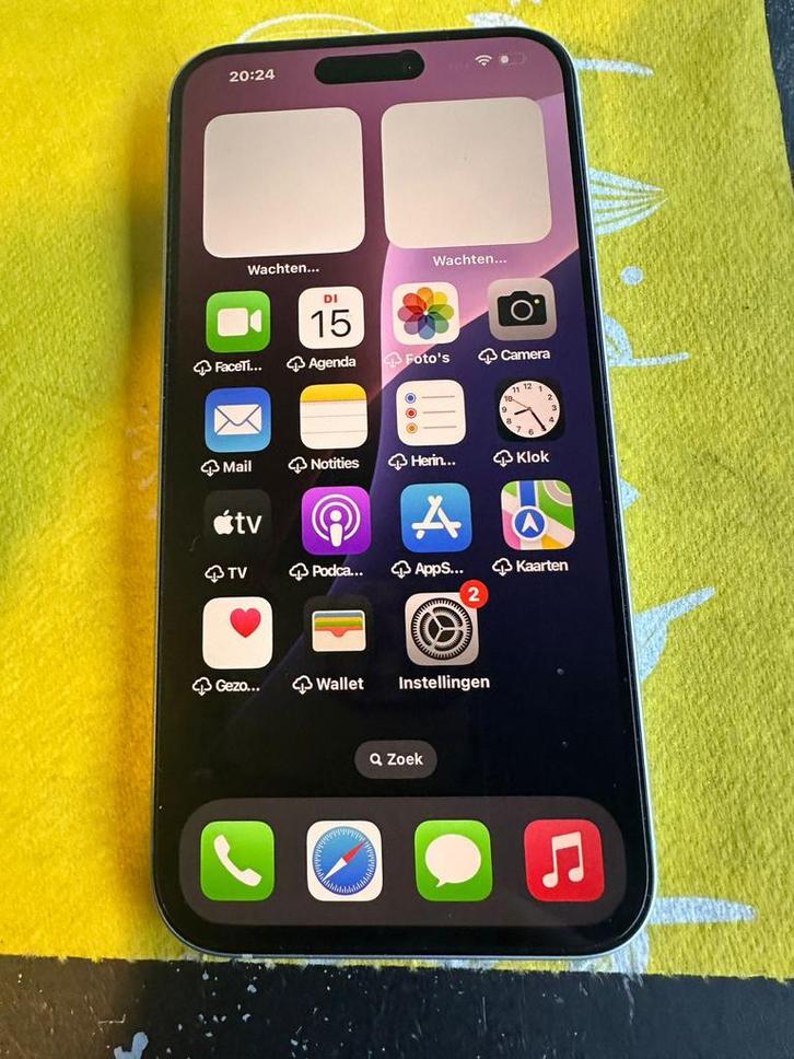 SUPER Iphone15 plus, Telecommunicatie, Mobiele telefoons | Apple iPhone, Zo goed als nieuw, 128 GB, Zonder abonnement, Zonder simlock