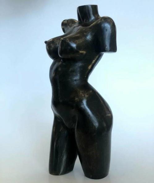 De Bronzen Torso van vrouw - licht erotisch, Antiek en Kunst, Kunst | Beelden en Houtsnijwerken, Ophalen